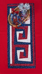 Wonky Waves Table Runner Pattern - Nebraska Quilt Company - PUB05610