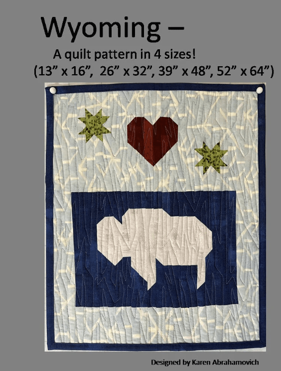 Wyoming Quilt Pattern - Nebraska Quilt Company - PUB07950