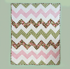 Ziggly Cheniile Quilt 48"x58" C724 - Nebraska Quilt Company - PUB00160